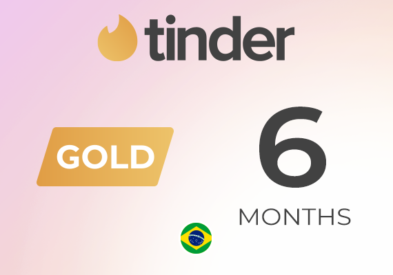 Tinder Gold - 6 Month Key - BRAZIL